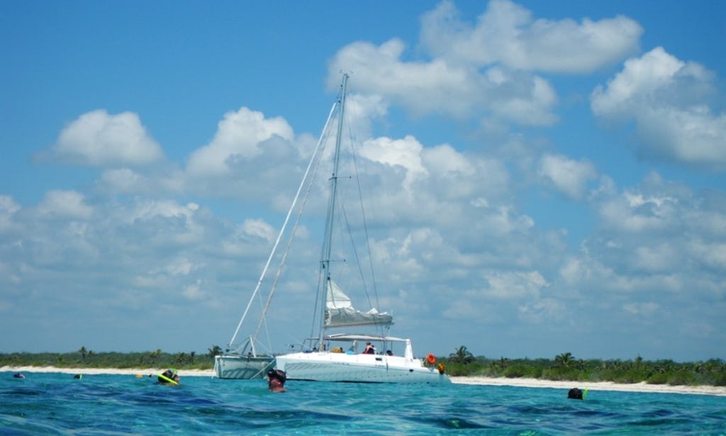 Catamaran de croisière Léopard de 55 pieds